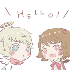 [LINEスタンプ] Mico＆Laco