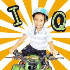 [LINEスタンプ] IQ IQ IQ