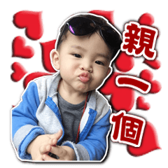 [LINEスタンプ] hank liu qwe