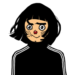 [LINEスタンプ] Hannah dude