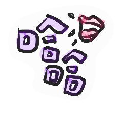 [LINEスタンプ] draw word