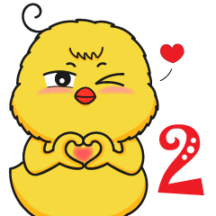 [LINEスタンプ] Little Chicken G Boo Boo's Daily Life 2