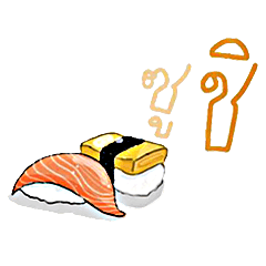 [LINEスタンプ] What's the food say？