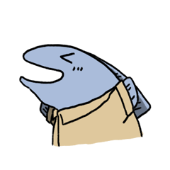 [LINEスタンプ] Working Taiwan Salmon