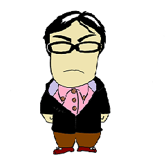 [LINEスタンプ] 事務長さん