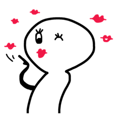 [LINEスタンプ] Fat head