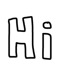 [LINEスタンプ] hihihih