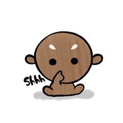 [LINEスタンプ] Shhh's Daily Life