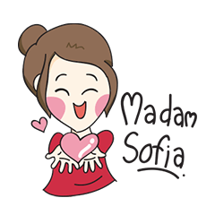 [LINEスタンプ] MadamSofia