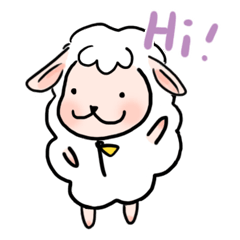 [LINEスタンプ] Lovely sheep Yangyang