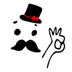 [LINEスタンプ] Cute beard