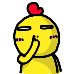 [LINEスタンプ] The cynical chicken