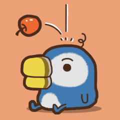 [LINEスタンプ] Cura the puffin