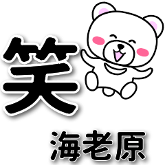 [LINEスタンプ] 海老原専用デカ文字