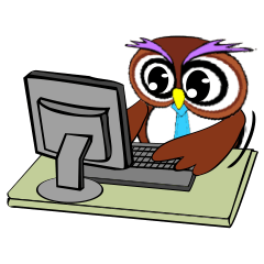 [LINEスタンプ] The owl's work war record.