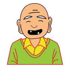 [LINEスタンプ] The old man HS