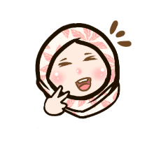 [LINEスタンプ] My Hijab ！