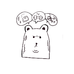 [LINEスタンプ] Like A Bear ...