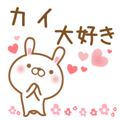 [LINEスタンプ] 大好きなカイに送るスタンプ