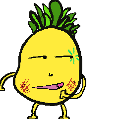 [LINEスタンプ] Bad apple1