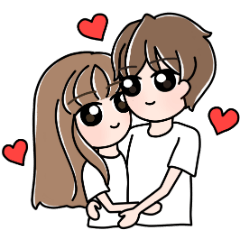 [LINEスタンプ] Sweet Daily Lover