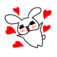 [LINEスタンプ] Super Rabbit！