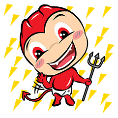 [LINEスタンプ] So'Cute Little Devil