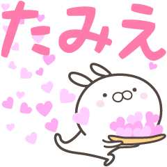 [LINEスタンプ] ☆☆たみえへ送る愛☆☆の画像（メイン）