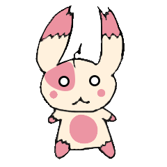 [LINEスタンプ] Is that Rabbit？