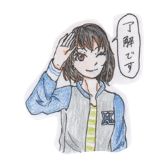 [LINEスタンプ] 女の子のよく使う会話スタンプ