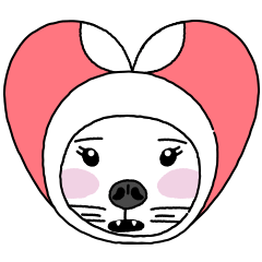 [LINEスタンプ] dogmoticon_Girlfriend