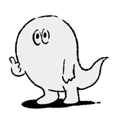 [LINEスタンプ] quick ghost