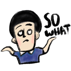 [LINEスタンプ] upsetpeople