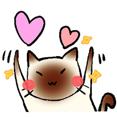 [LINEスタンプ] 鍵しっぽのキーちゃん