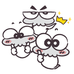 [LINEスタンプ] Crazy Ghosts Gang