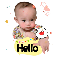 [LINEスタンプ] baby boy a life