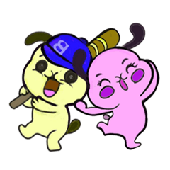 [LINEスタンプ] Jack ＆ Joy wish you a happy day！