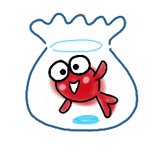 [LINEスタンプ] Little Baby Fish