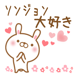 [LINEスタンプ] 大好きなソンジョンに送るスタンプ