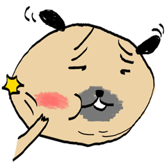 [LINEスタンプ] Silly pug Fooly's daily life