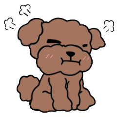 [LINEスタンプ] Poodle Ball Ball