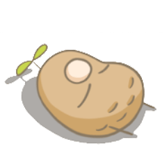 [LINEスタンプ] magical potato