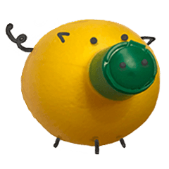 [LINEスタンプ] Lemon Pig