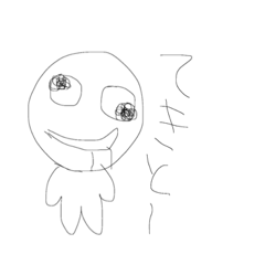 [LINEスタンプ] てきと〜くん