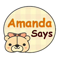 [LINEスタンプ] Amanda Says