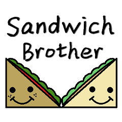 [LINEスタンプ] Sandwich Brotherの画像（メイン）