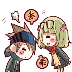 [LINEスタンプ] Blacky Attack！ 2 - Traditional Chinese