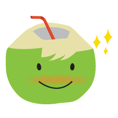 [LINEスタンプ] UFC Refresh Coconut Water