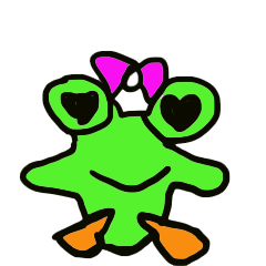 [LINEスタンプ] Odd Frog