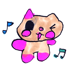 [LINEスタンプ] ぶたねこあんちゃん